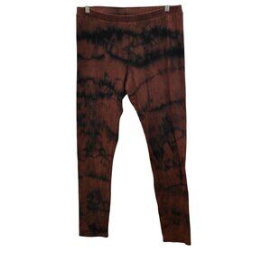 Women's Lauren Conrad Textured Custom Bleach Dye Leggings Size L